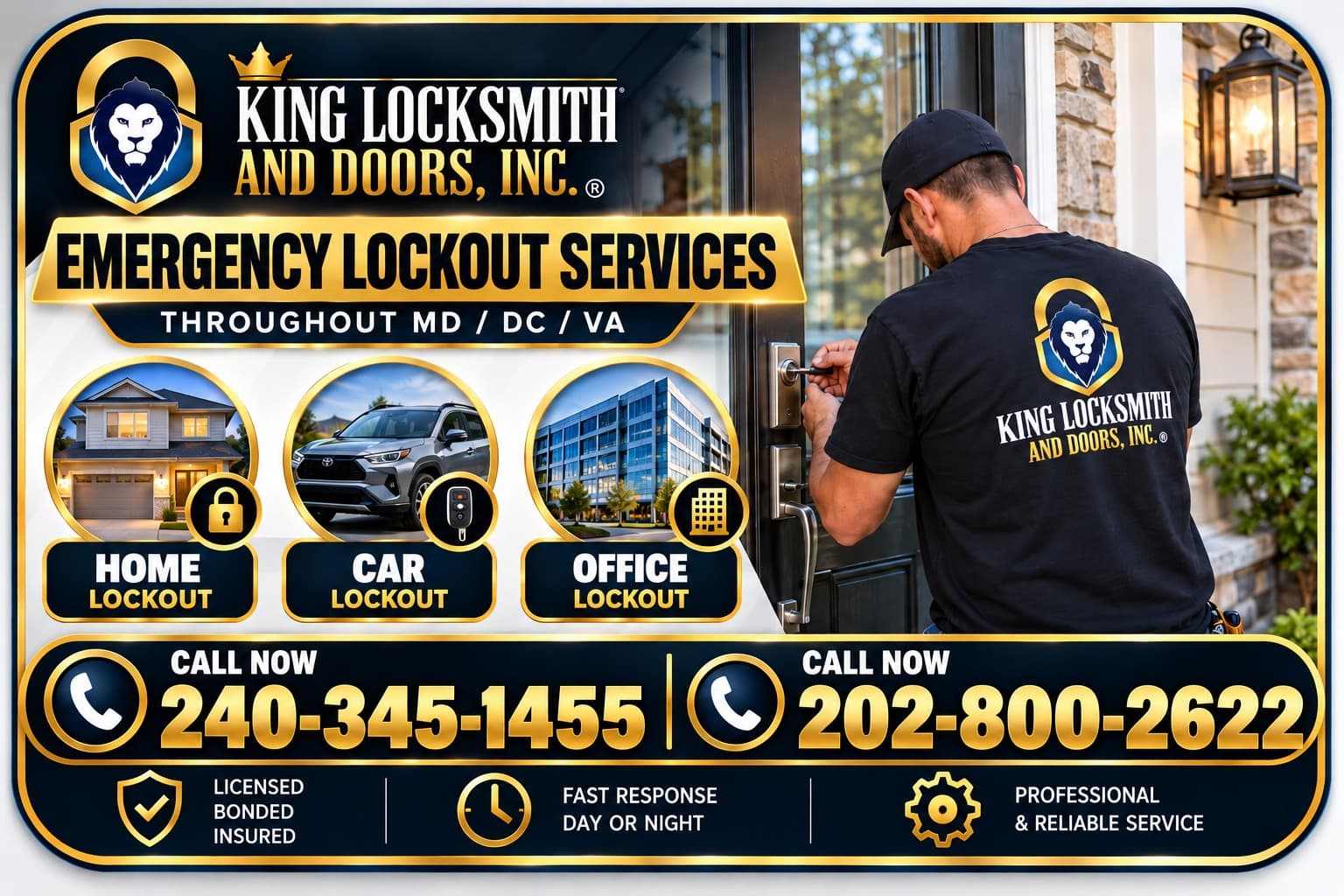 Emergency lockout