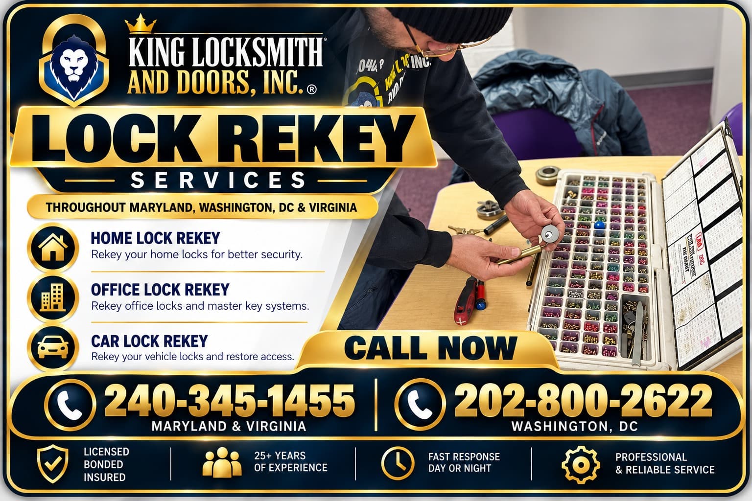 Lock rekey