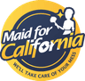Maid For California logo