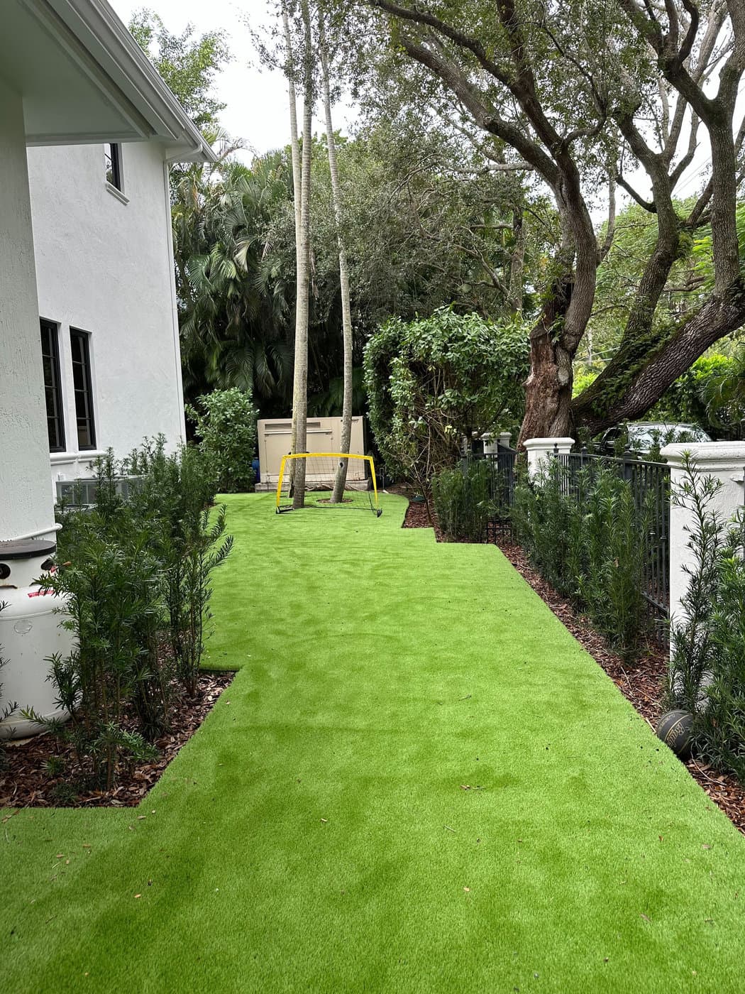Artificial grass installation